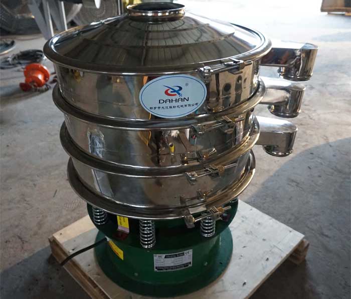 直徑600mm振動(dòng)篩 直徑600mm振動(dòng)篩整機(jī)展示圖