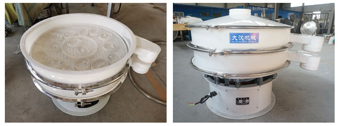 安裝篩框，防塵蓋，換網完成